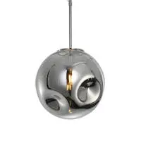 Present Time Pendant Lamp Blown Glass Round